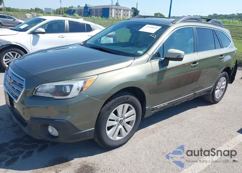 2015 Subaru Outback 2.5I Premium из США, поврежденный, VIN 4S4BSBFC7F3294158